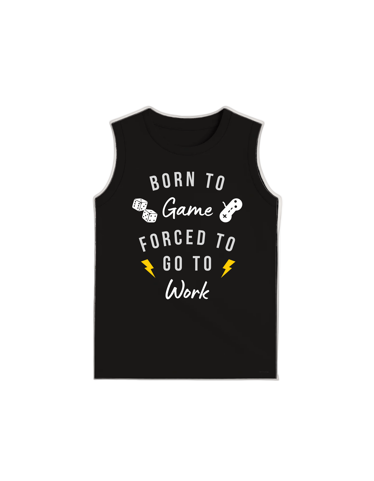 Born To Game Sleeveless T-Shirt