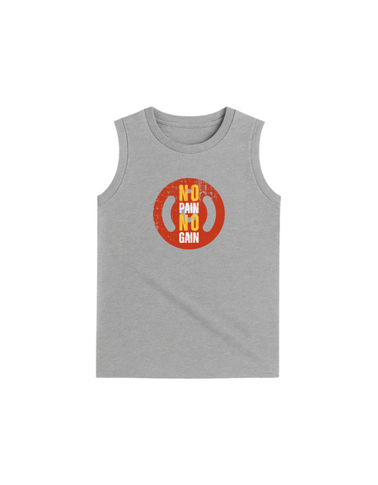 No Pain No Gain Sleeveless T-Shirt