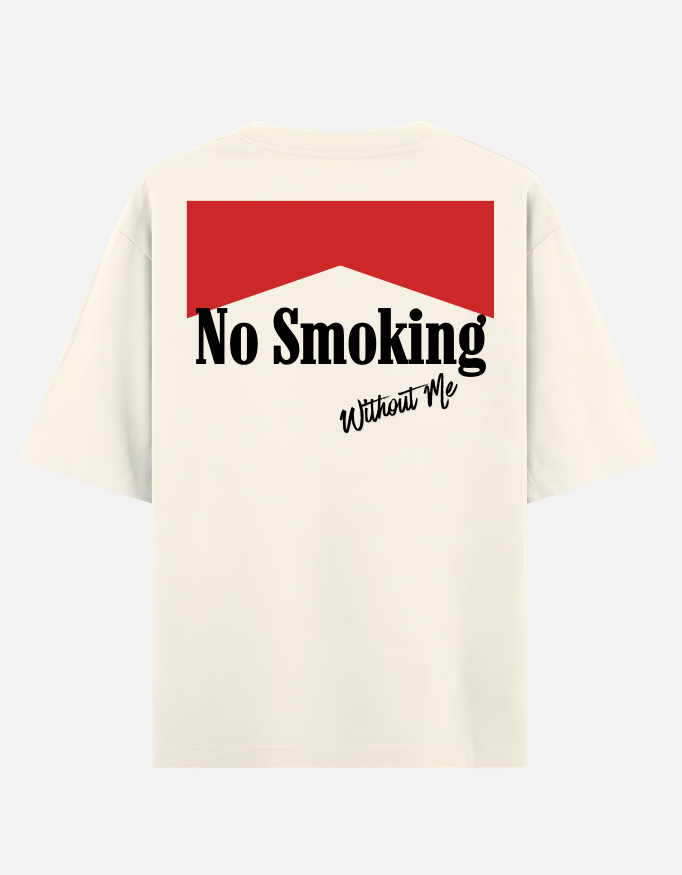 No Smoking Oversized T-Shirt