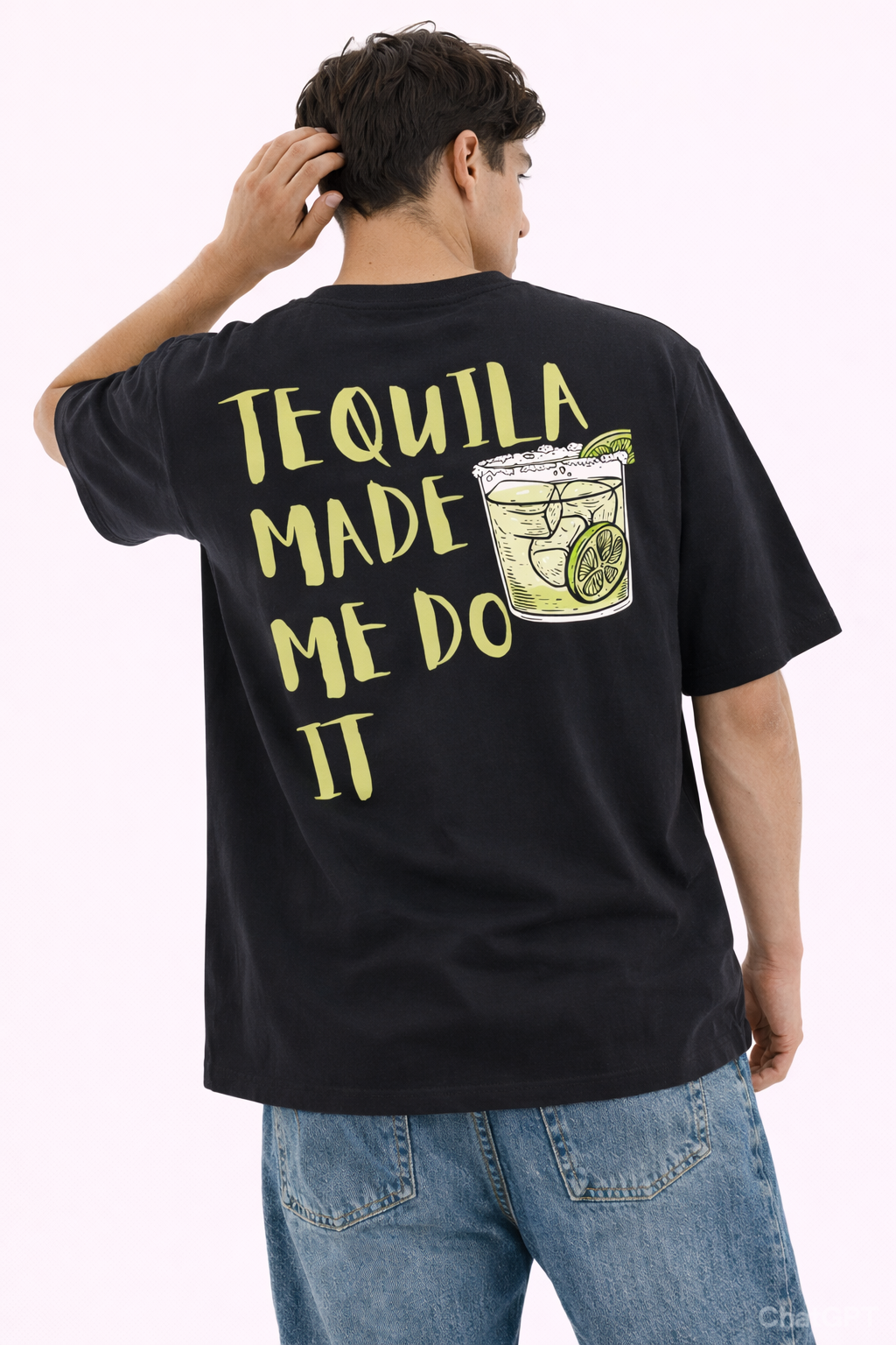 Blame Tequila Oversized T-Shirt