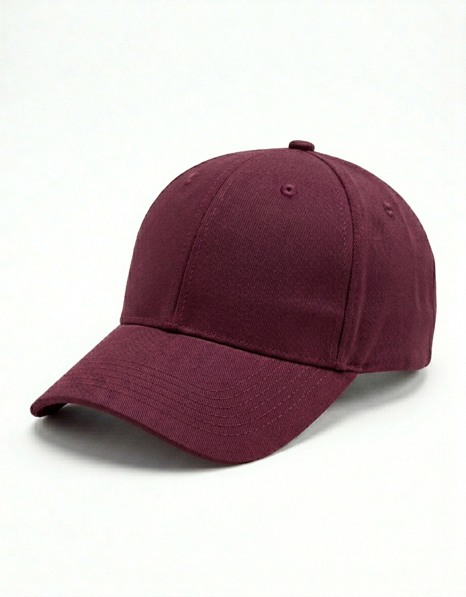 Solid Maroon BaseBall Cap