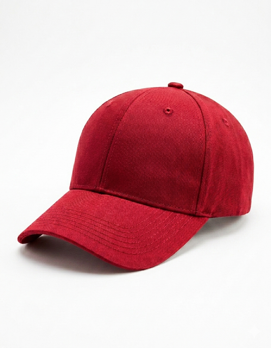 Solid Red BaseBall Cap